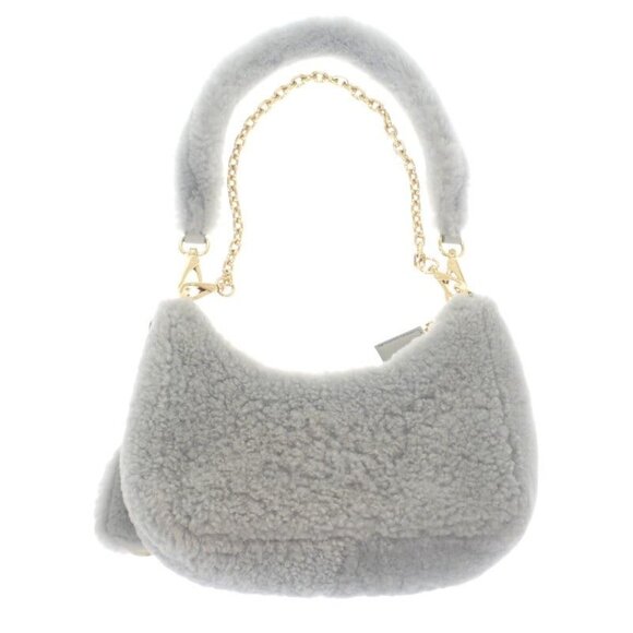 Prada Re-edition Shearling Mini 1 Bc204 2 EC9 F0591 Shoulder Bag 3-Way Bag Fur - Picture 4 of 10
